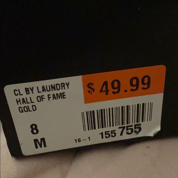 Gold sparkly heels - Picture 4 of 4